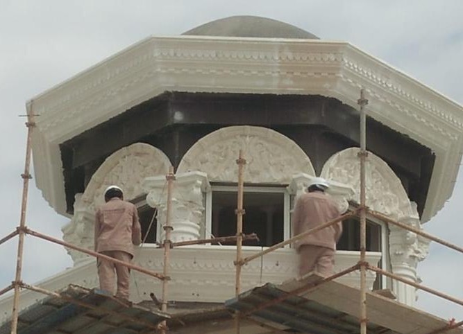Installation of Precast/GRC/GRP Elements
